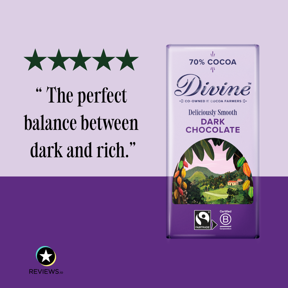 Divine 70% Dark Chocolate 90g