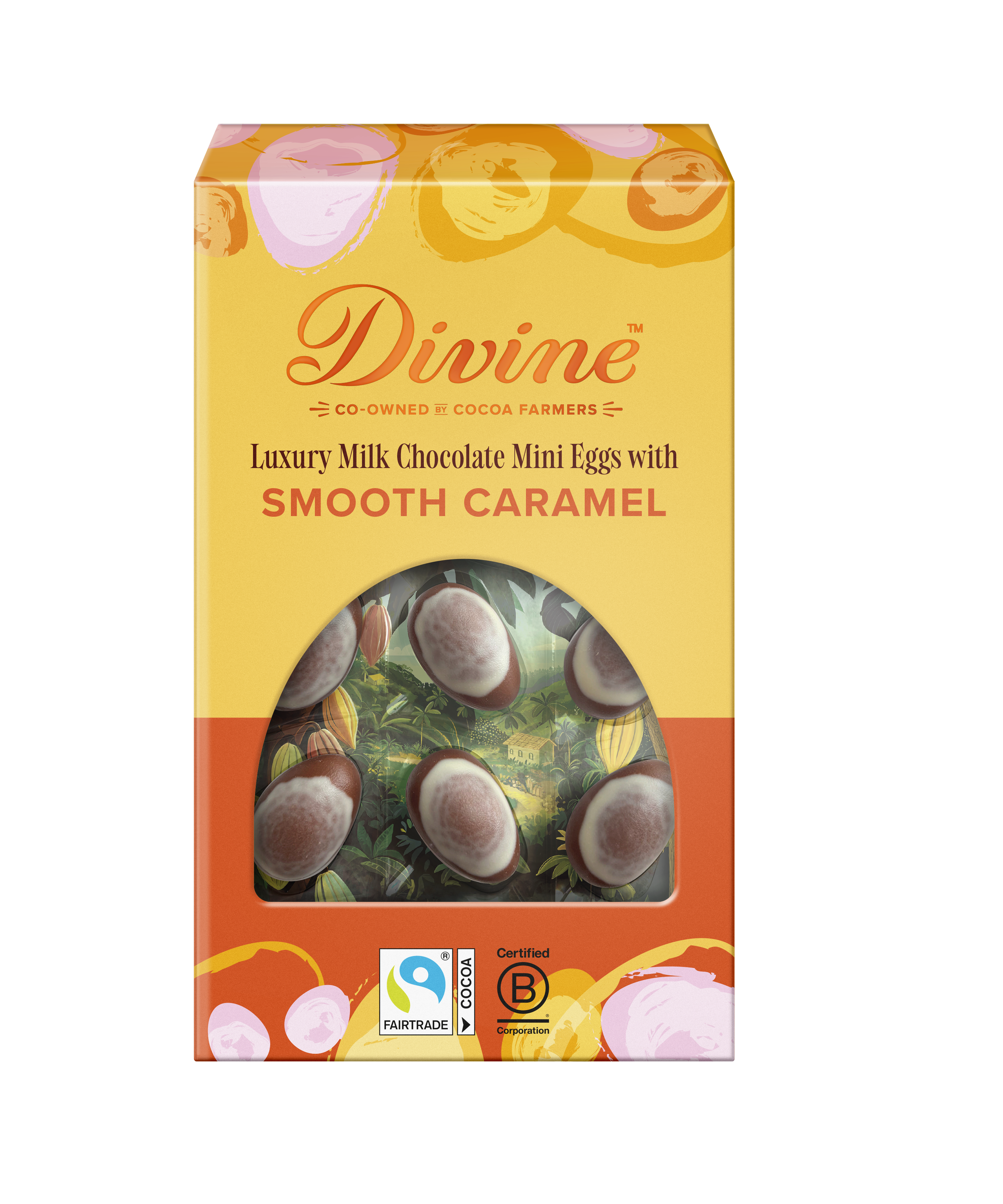 Easter Mini Eggs: Luxury Milk Chocolate Eggs Filled With Caramel