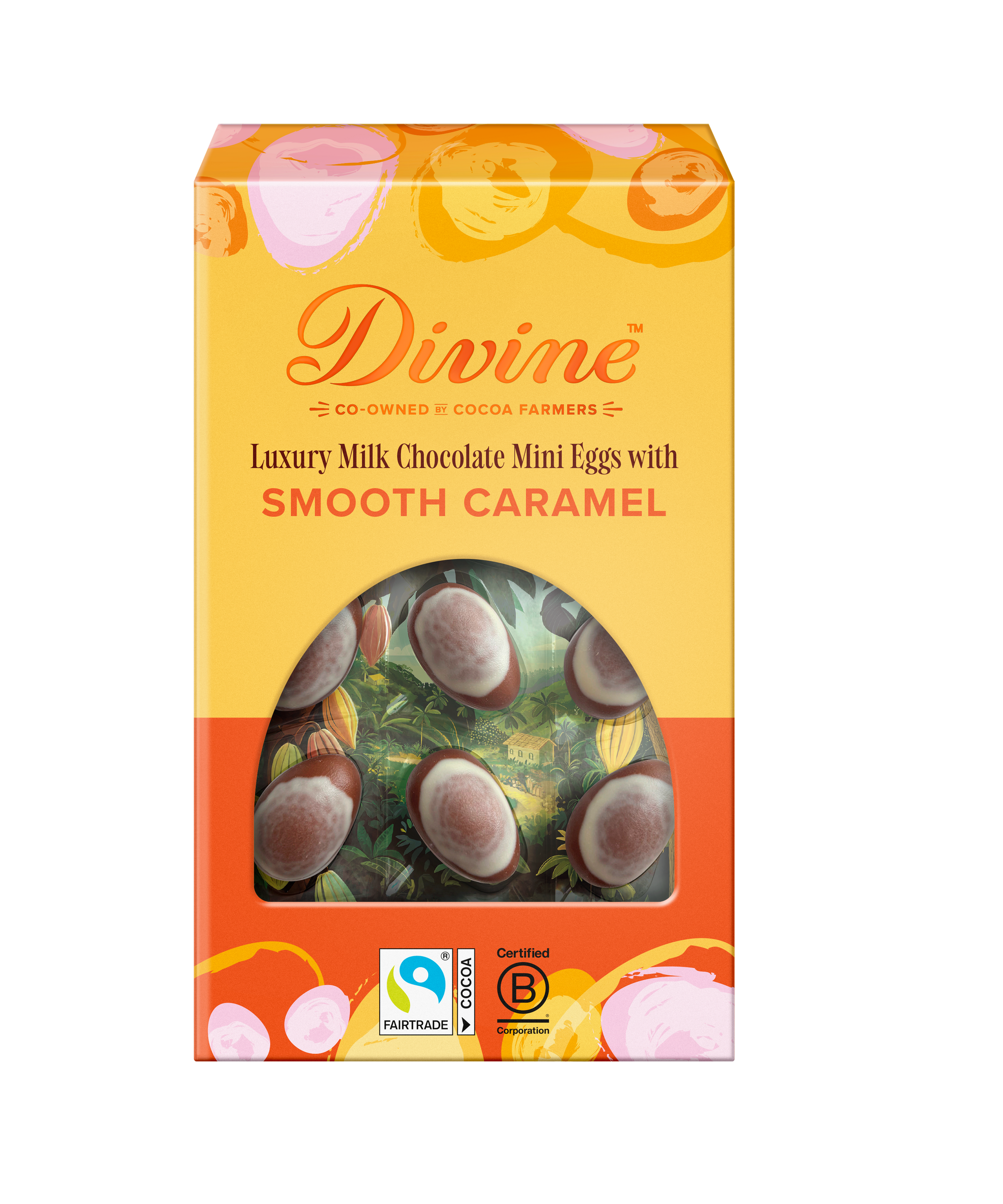 Luxury Milk Chocolate Mini Eggs with Smooth Caramel 190g