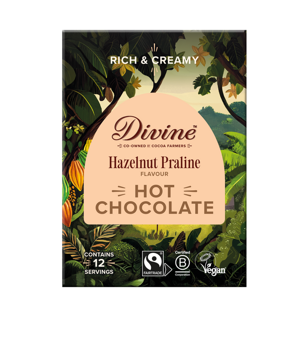 Divine Hazelnut Hot Chocolate 250g