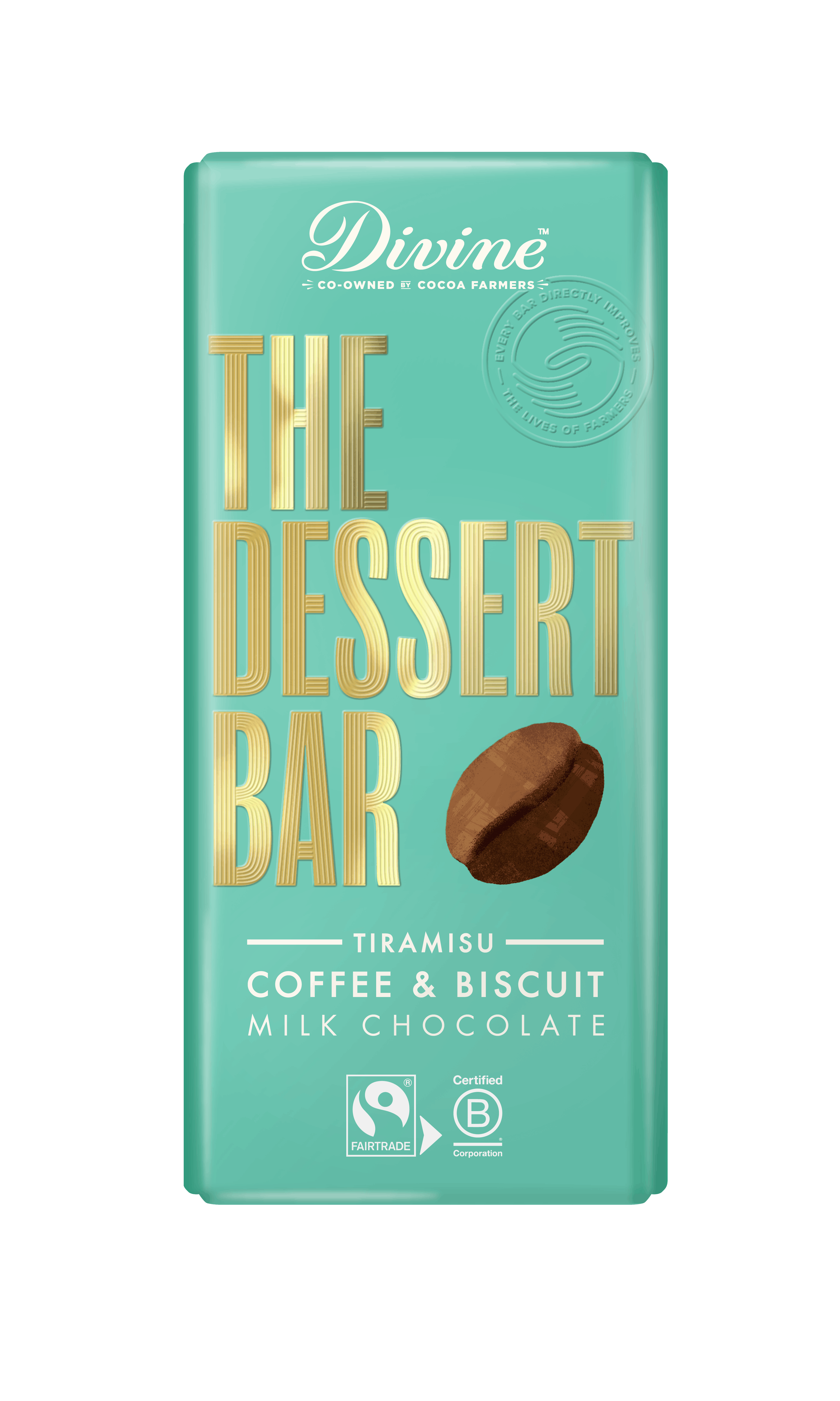 Divine Dessert Chocolate Bar - Tiramisu