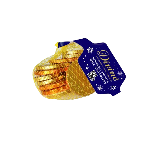 Divine Milk Chocolate Coins