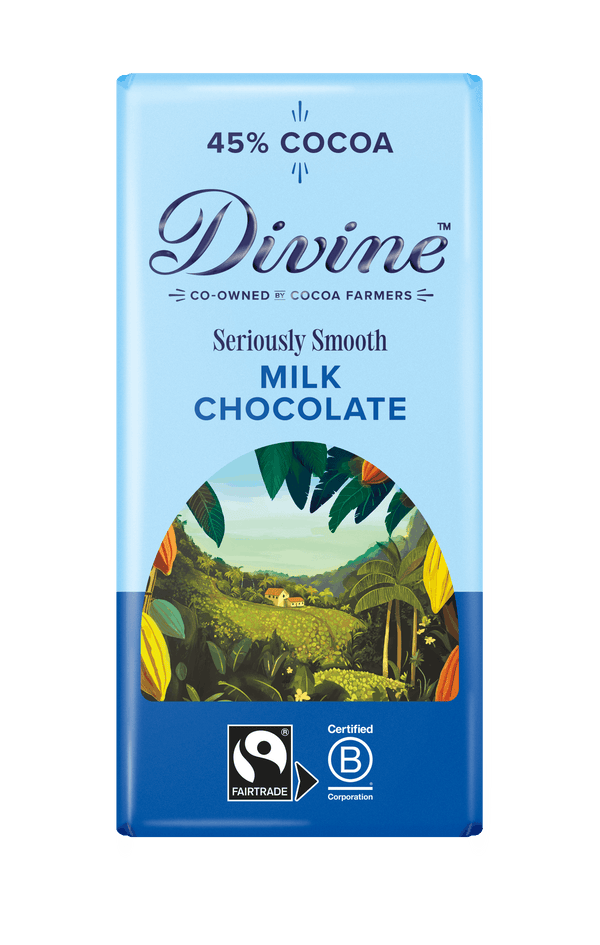 Divine 45% Milk Chocolate 90g