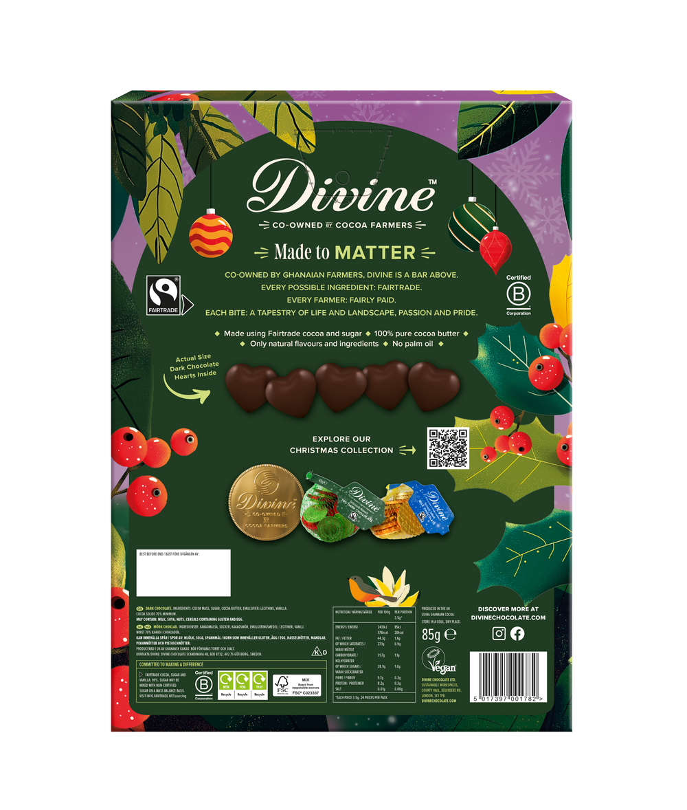 Divine Dark 70% Chocolate Advent Calendar