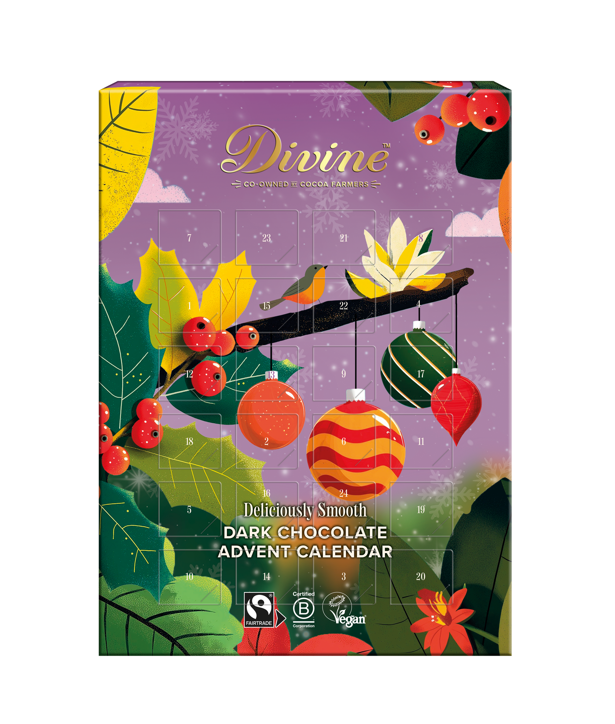 Divine Dark 70% Chocolate Advent Calendar