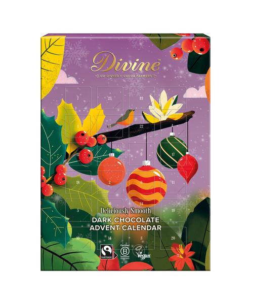 Divine Dark 70% Chocolate Advent Calendar