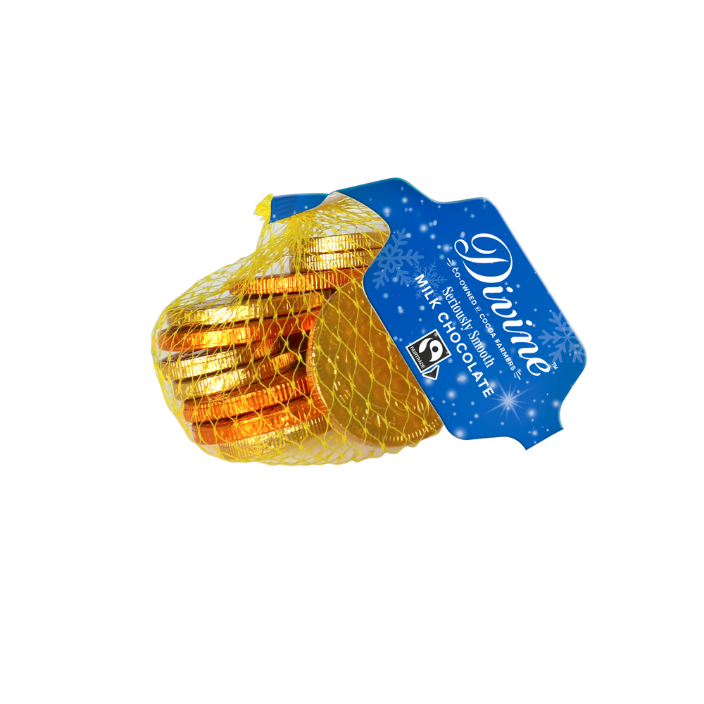 Divine Milk Chocolate Coins
