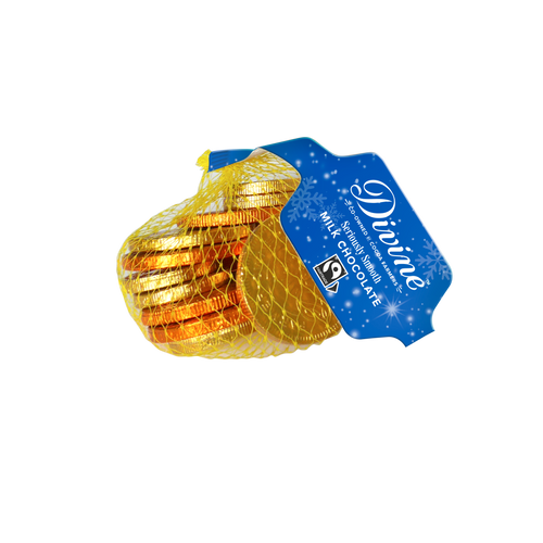 Divine Milk Chocolate Coins