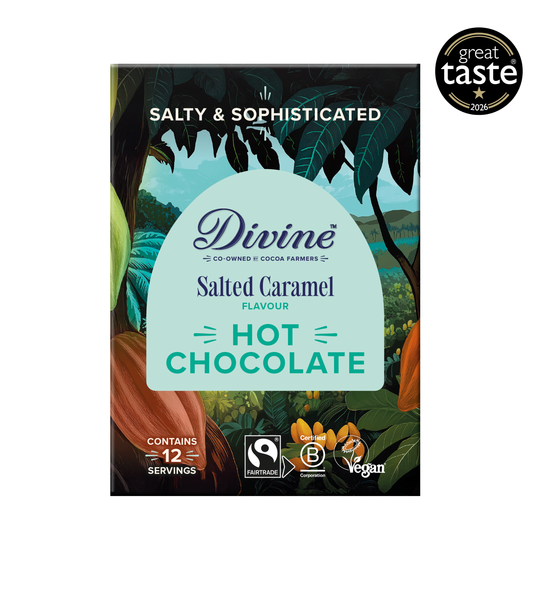 Divine Salted Caramel Hot Chocolate 250g