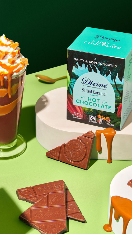 Divine Salted Caramel Hot Chocolate 250g